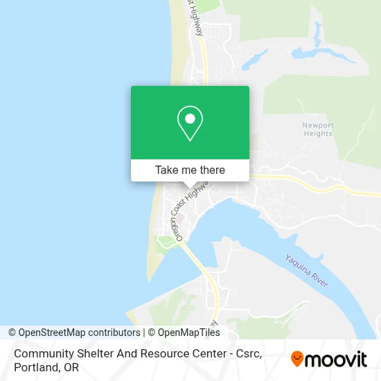 Community Shelter And Resource Center - Csrc map