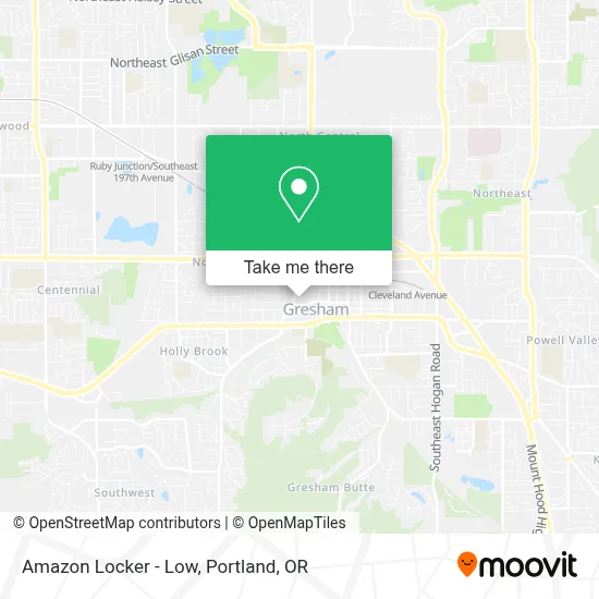 Amazon Locker - Low map