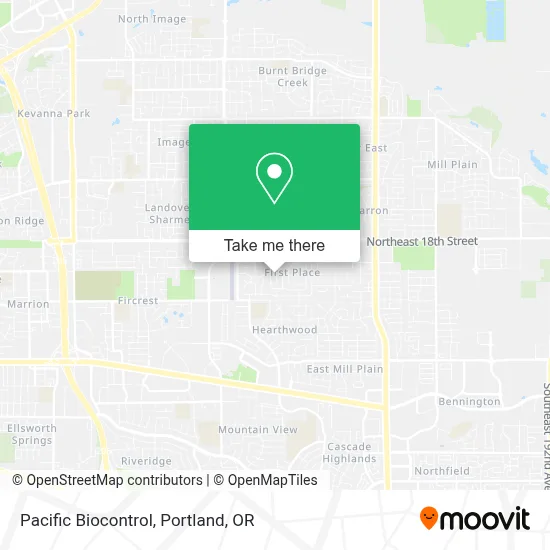 Pacific Biocontrol map