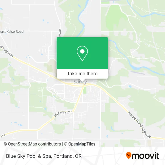 Blue Sky Pool & Spa map