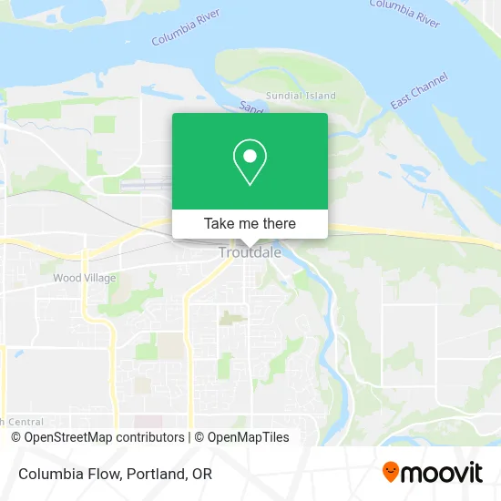 Columbia Flow map