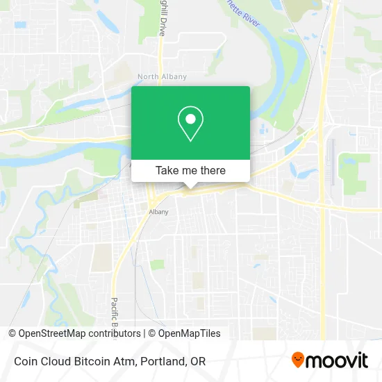 Coin Cloud Bitcoin Atm map