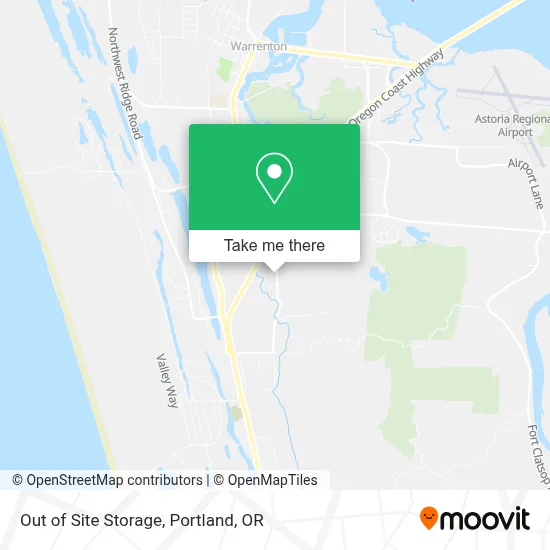 Out of Site Storage map