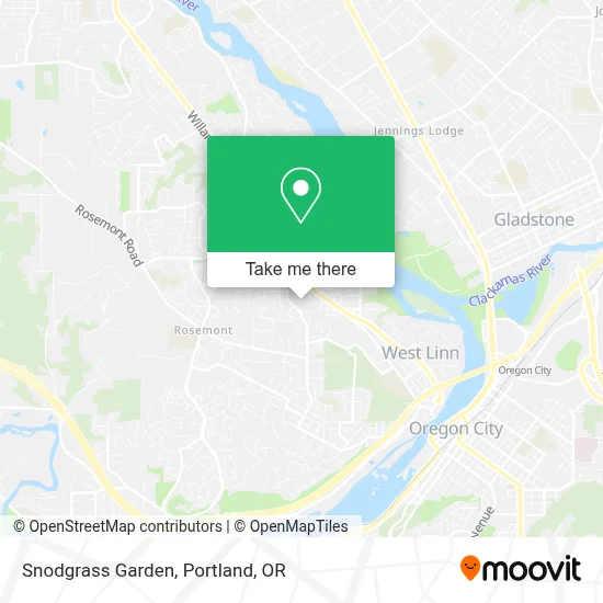 Snodgrass Garden map