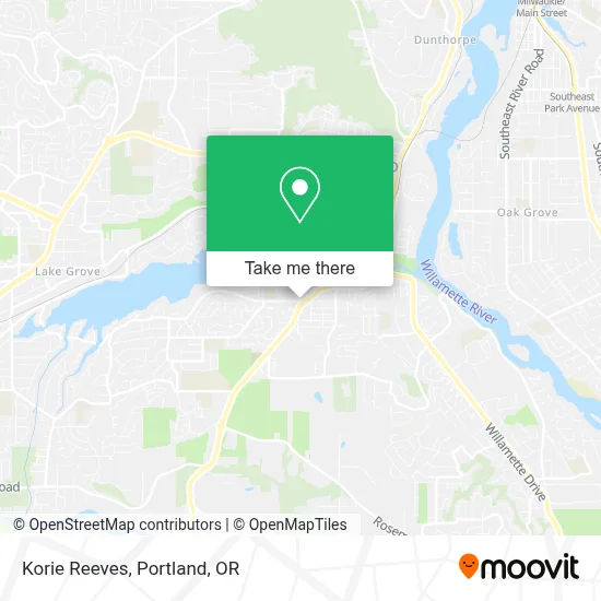 Korie Reeves map