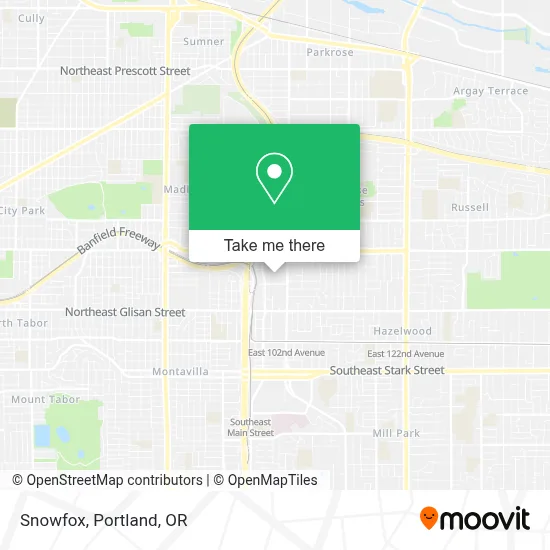 Snowfox map