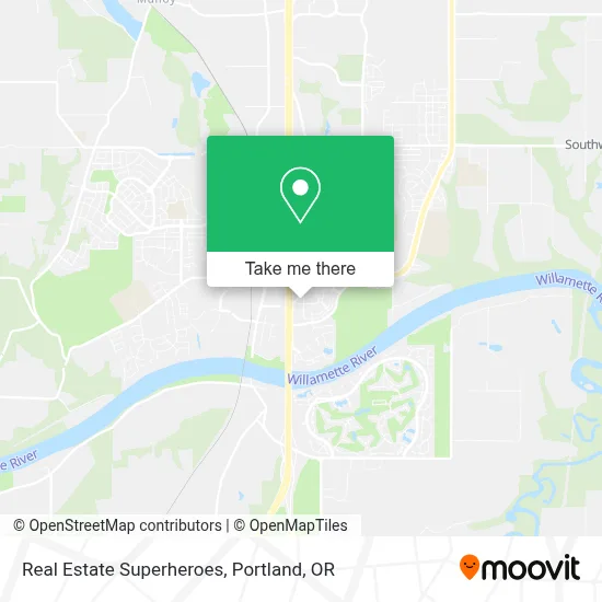 Real Estate Superheroes map