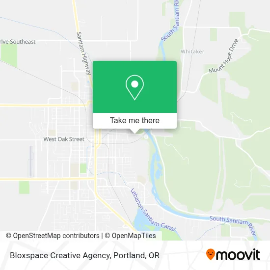 Bloxspace Creative Agency map