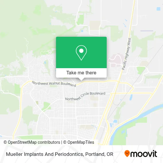 Mueller Implants And Periodontics map
