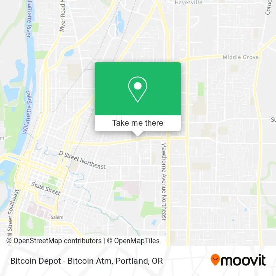 Bitcoin Depot - Bitcoin Atm map