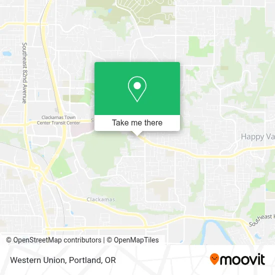 Western Union map