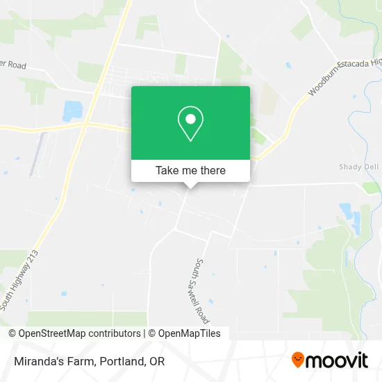 Miranda's Farm map
