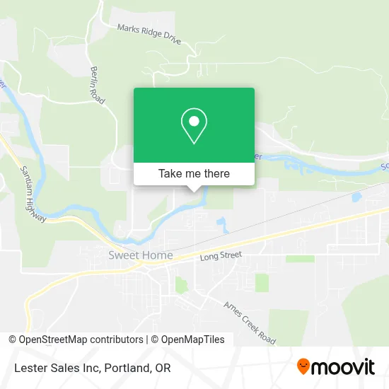 Lester Sales Inc map