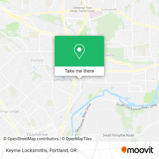 Keyme Locksmiths map