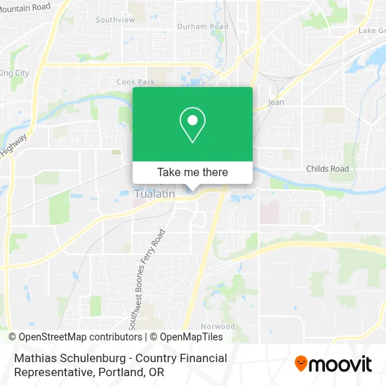 Mathias Schulenburg - Country Financial Representative map