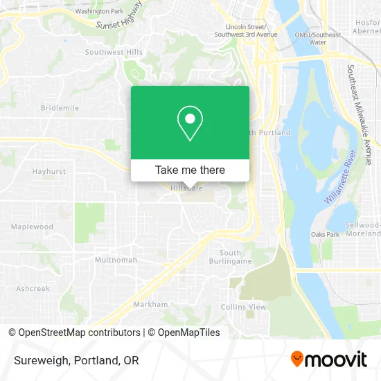 Sureweigh map