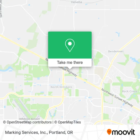 Marking Services, Inc. map