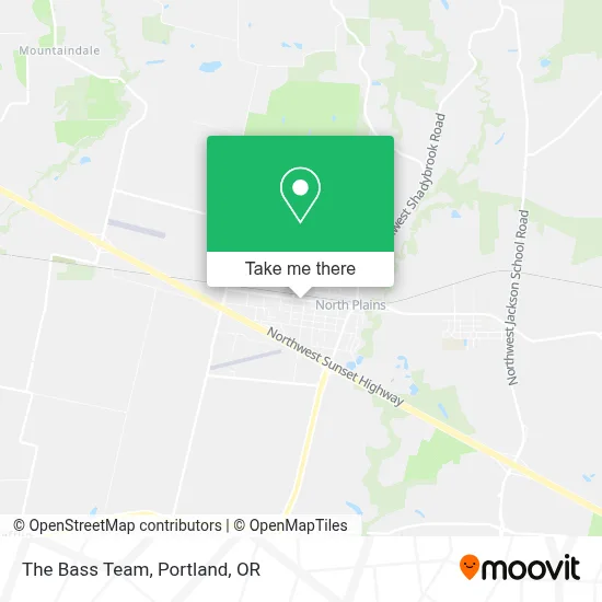 The Bass Team map