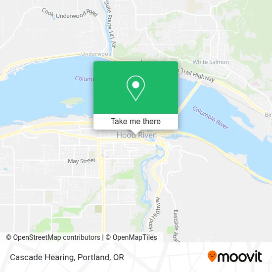 Cascade Hearing map