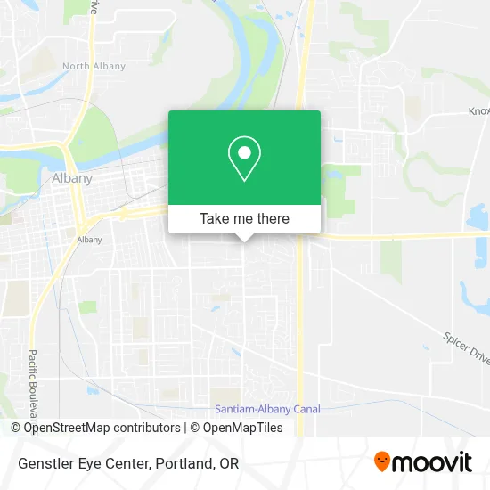 Genstler Eye Center map