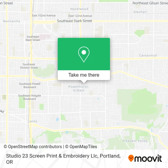 Studio 23 Screen Print & Embroidery Llc map