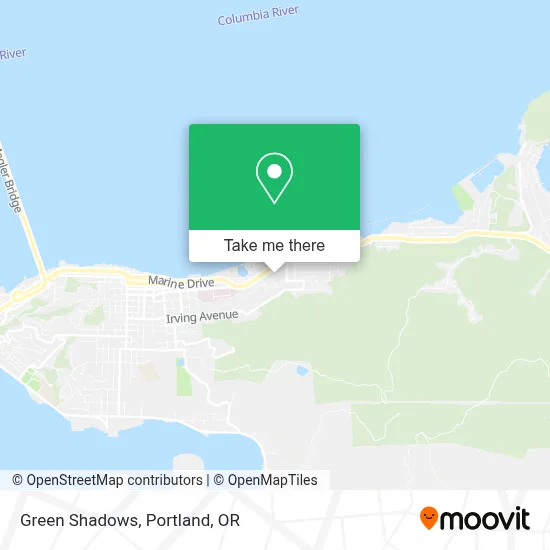 Green Shadows map