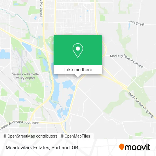 Meadowlark Estates map