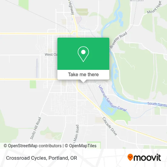 Crossroad Cycles map