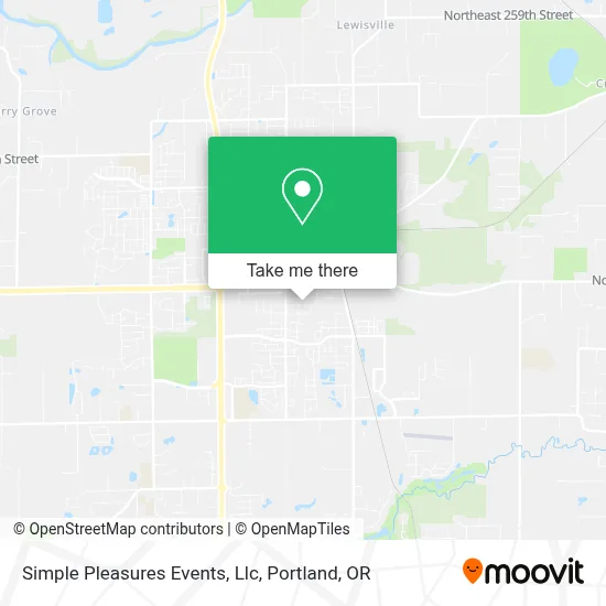 Simple Pleasures Events, Llc map