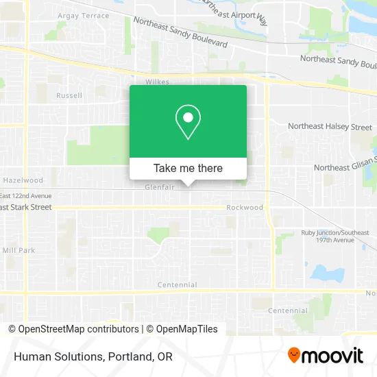 Human Solutions map
