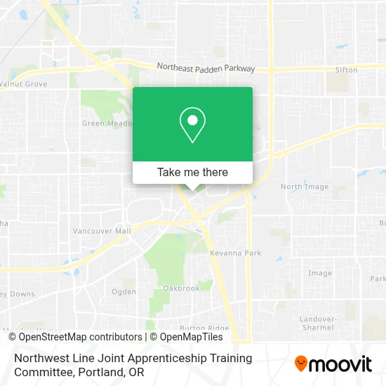 Northwest Line Joint Apprenticeship Training Committee map