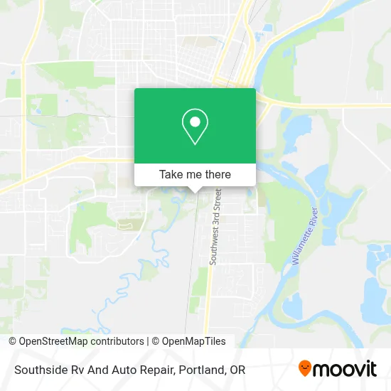 Southside Rv And Auto Repair map