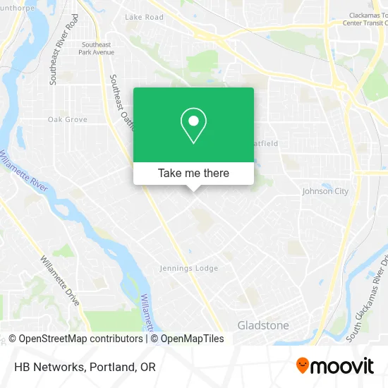 HB Networks map