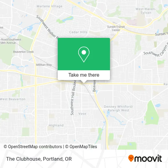 The Clubhouse map