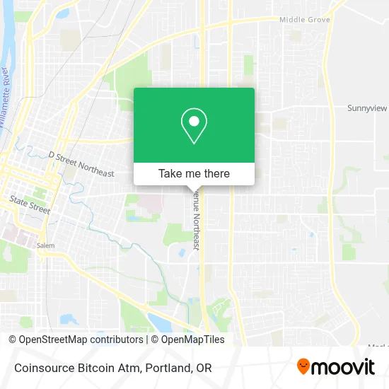 Coinsource Bitcoin Atm map