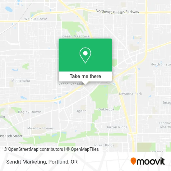 Sendit Marketing map