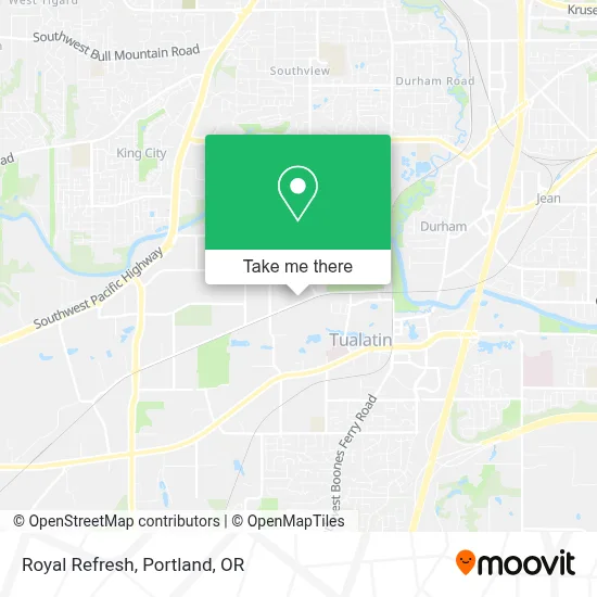 Royal Refresh map