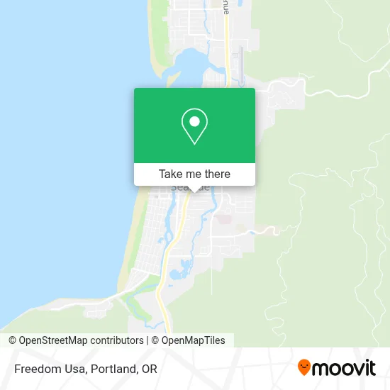 Freedom Usa map