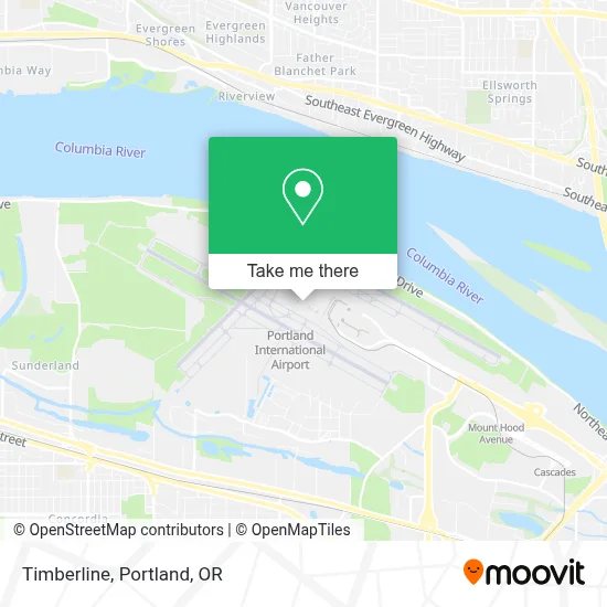 Timberline map