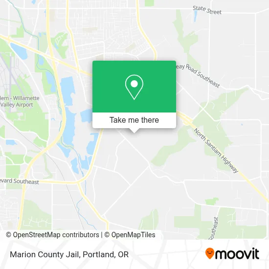 Marion County Jail map