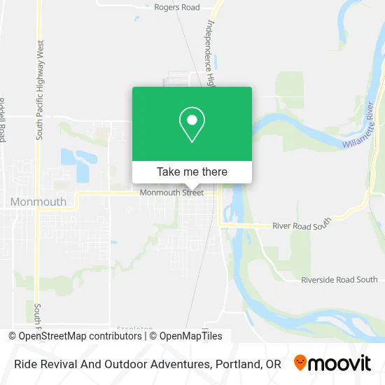 Ride Revival And Outdoor Adventures map