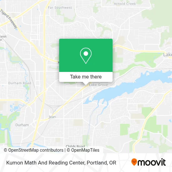 Kumon Math And Reading Center map