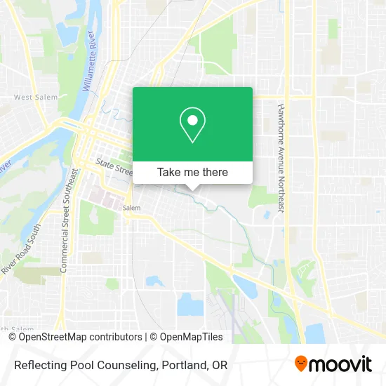 Reflecting Pool Counseling map