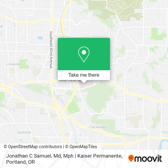 Jonathan C Samuel, Md, Mph | Kaiser Permanente map