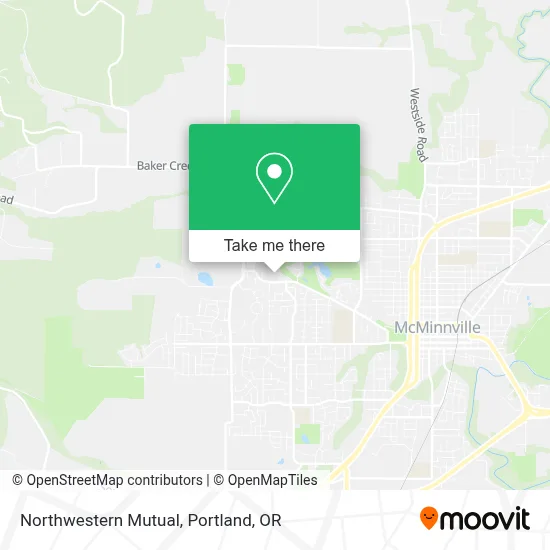 Northwestern Mutual map