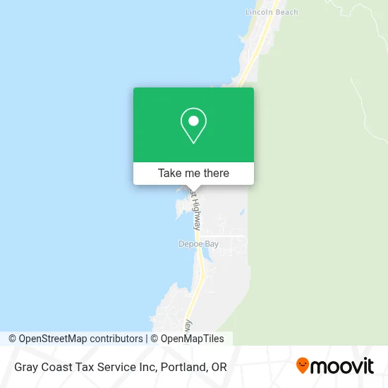 Gray Coast Tax Service Inc map