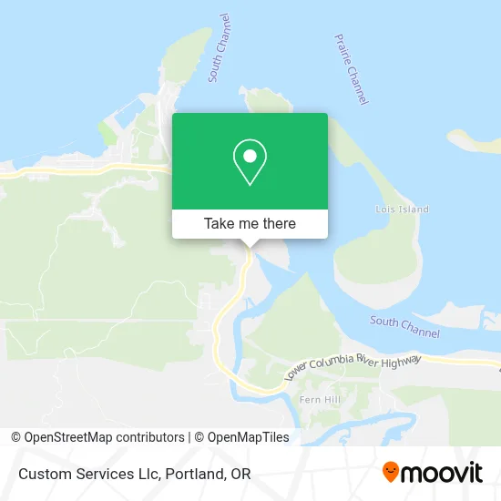 Custom Services Llc map