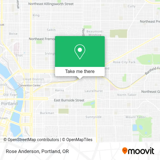 Rose Anderson map