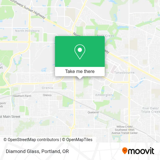 Diamond Glass map