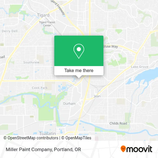 Miller Paint Company map